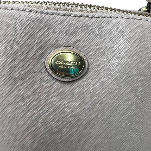 Coach Peyton Cora Dome Top Satchel Bone Sand - Picture 10 of 16